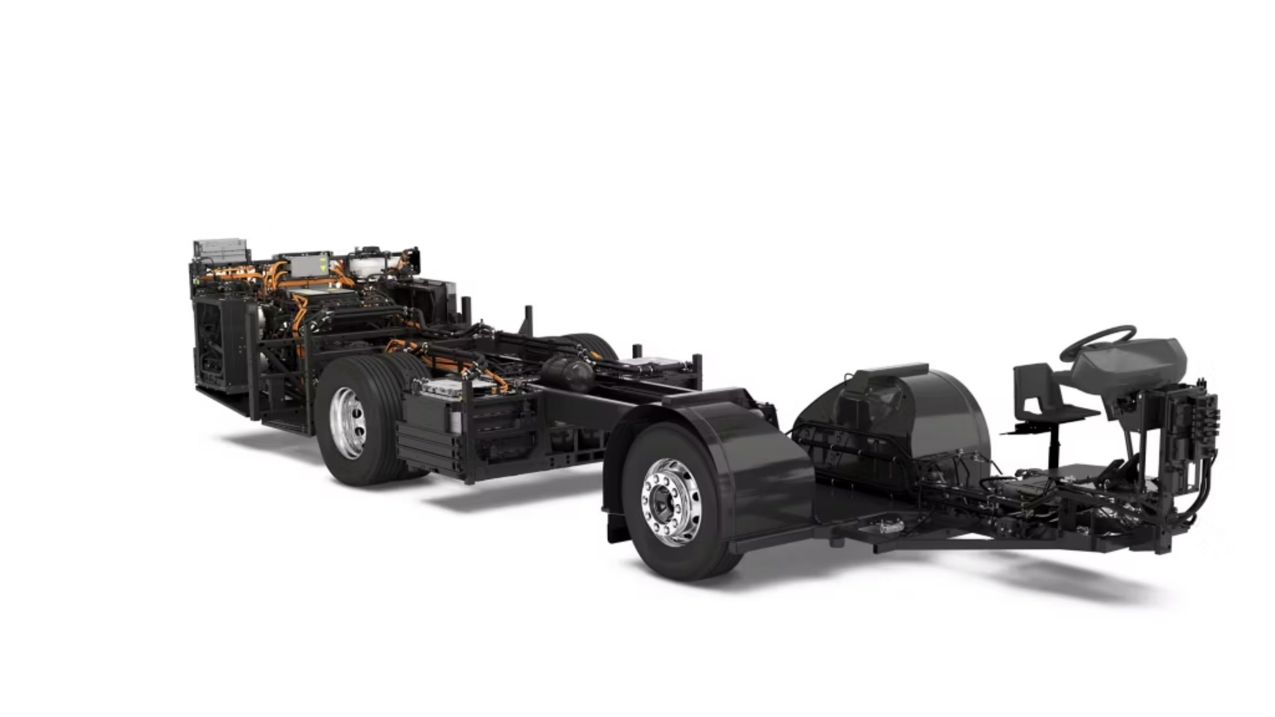 Volvo destaca seu novo chassi elétrico de piso baixo no Arena ANTP 2025