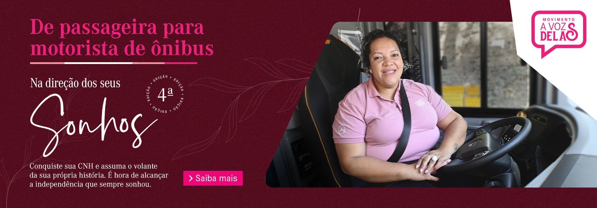 Mulheres ao volante: Mercedes-Benz lança 4ª edição de programa para formar motoristas de ônibus