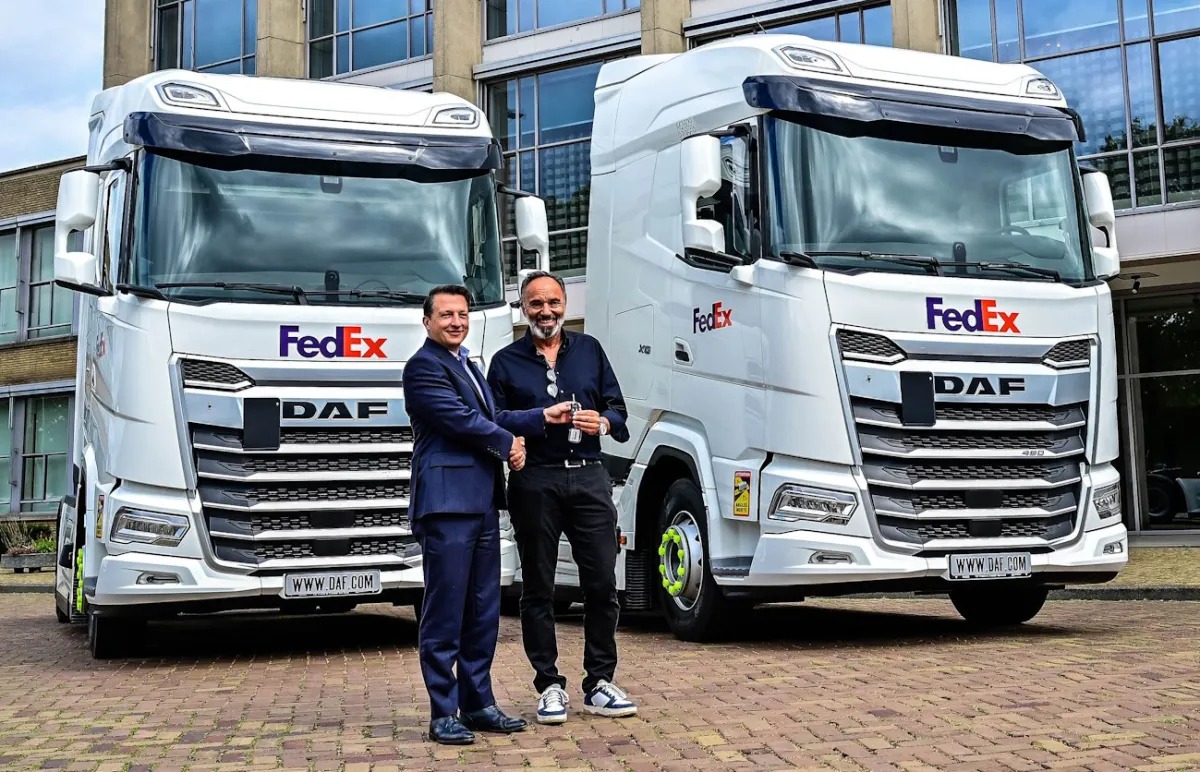 DAF TRUCKS VENDE 131 CAMINHÕES PARA A FEDEX NA EUROPA
