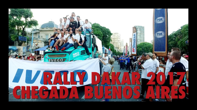 Rally DAKAR 2017 - Chegada Buenos Aires