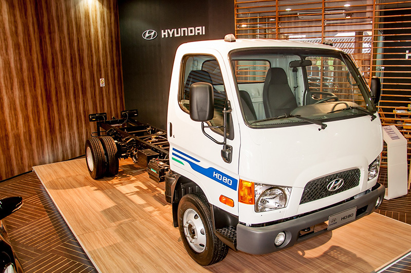 Caminhão HD80 é a estrela da Hyundai para o agronegócio