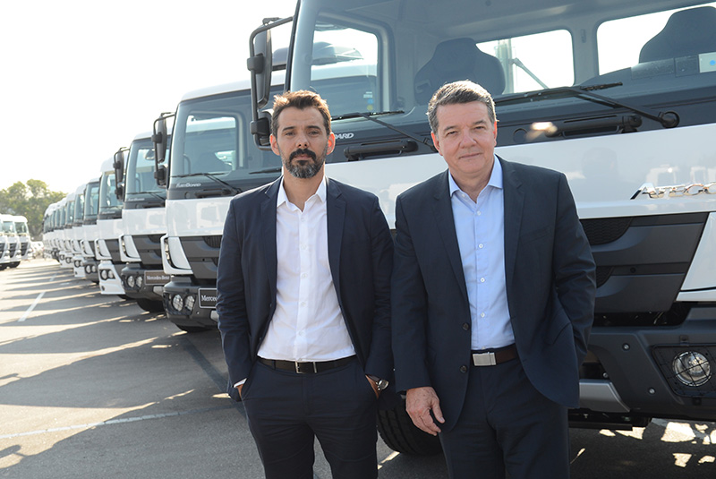 Megavenda de caminhões: mais de 520 Mercedes-Benz pra operação da Raízen