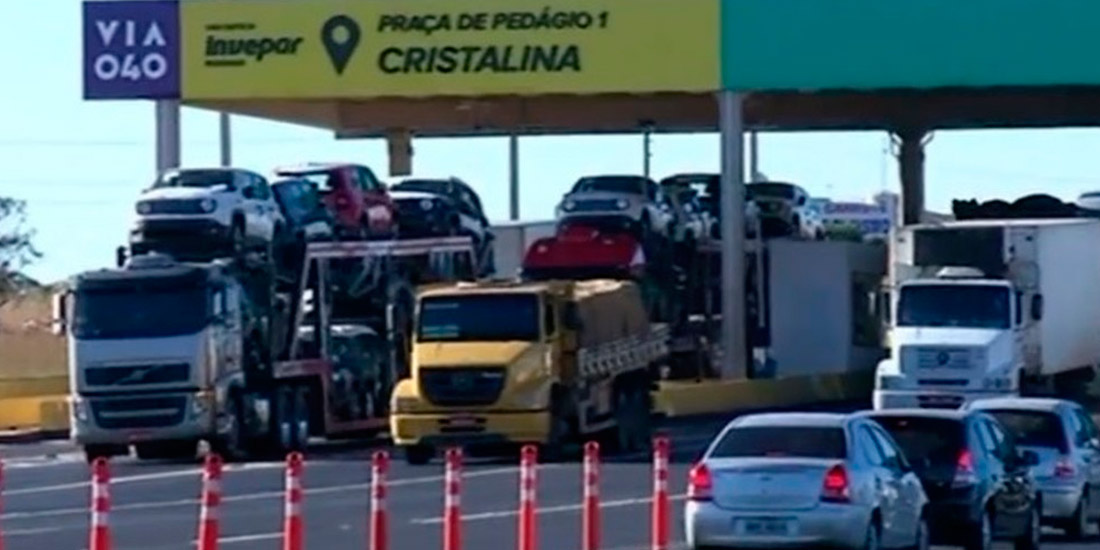 Pedágio na BR-040 em Goiás fica mais caro