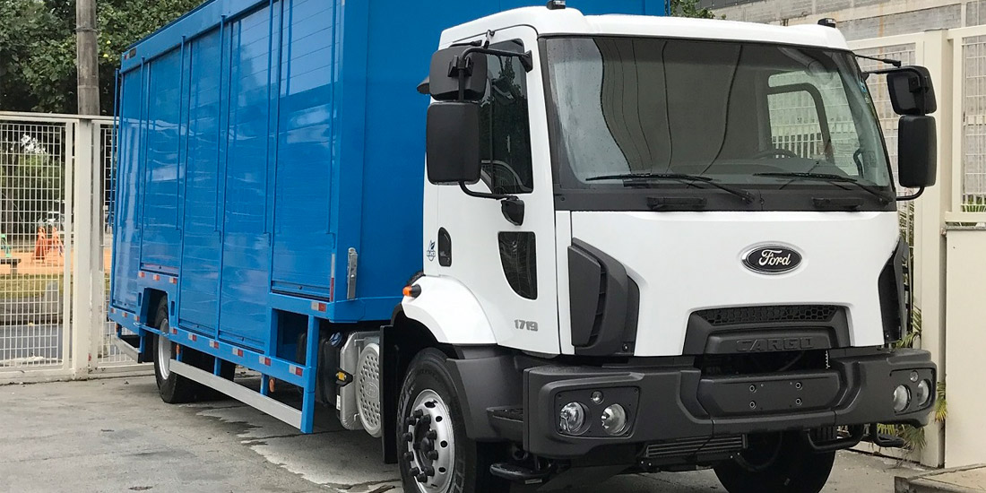 Ford apresenta novo caminhão para distribuição de bebidas
