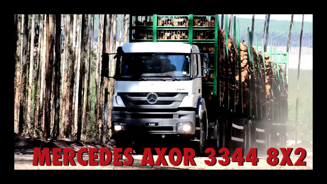 Mercedes Benz Axor 3344 8x4