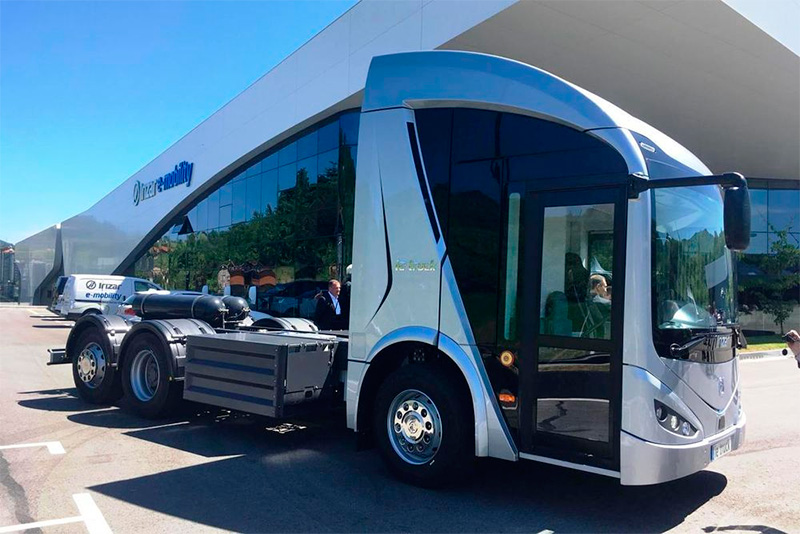 Irizar apresenta protótipo de caminhão elétrico