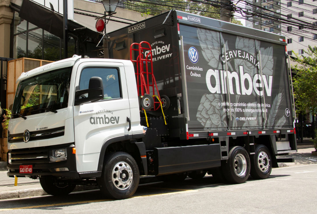 Volkswagen testa Delivery elétrico na Ambev