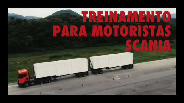 Scania oferece treinamento para motoristas