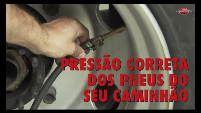 Pressão correta dos pneus do seu caminhão