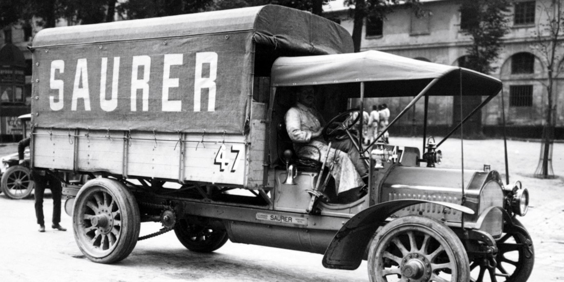 Saurer, conheça a marca que foi dos tecidos para os caminhões