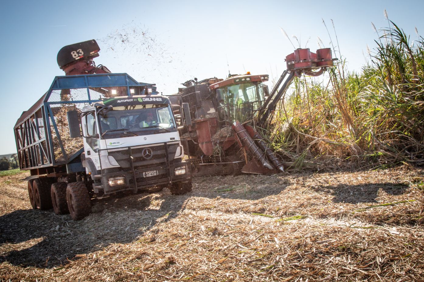 Caminhão autônomo é destaque da Mercedes-Benz na Fenasucro 2019