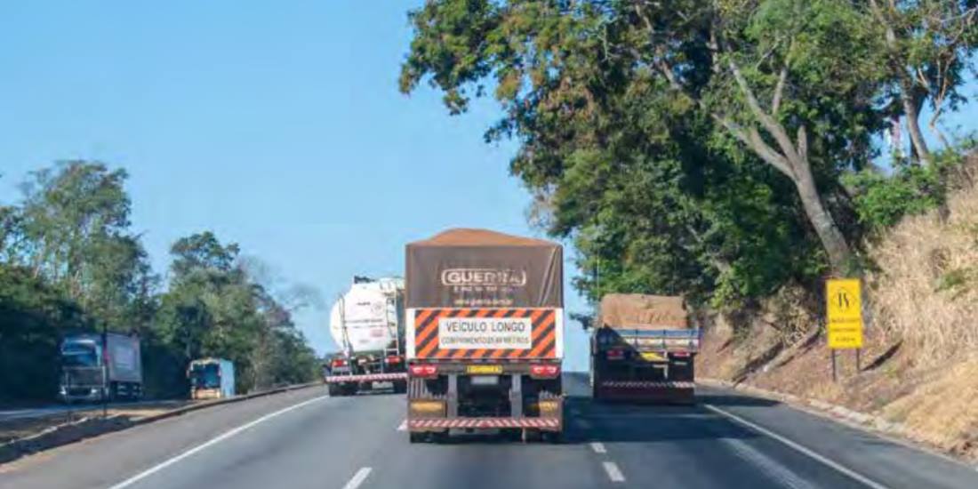  Fluxo de veículos pesados nas rodovias concessionadas do país