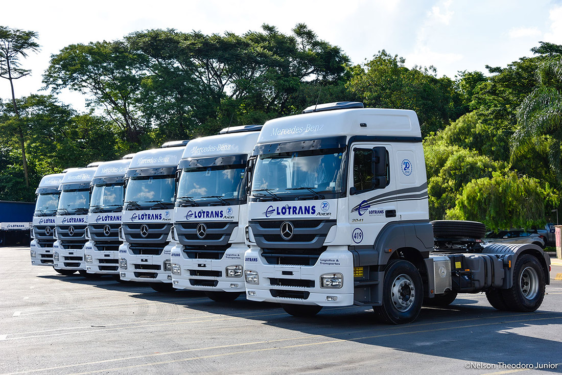 Caminhões de transportadora batem mais de 1 milhão de quilômetros sem abrir motor