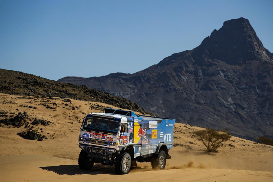 Rally Dakar chega ao quarto dia com forte competição entre caminhões