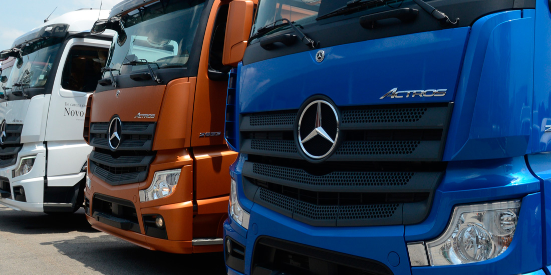 Transportadora Contatto compra 100 unidades do Novo Actros