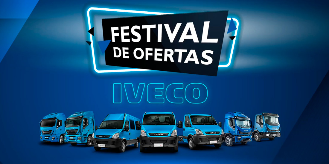Iveco realiza festival inédito para venda de caminhões