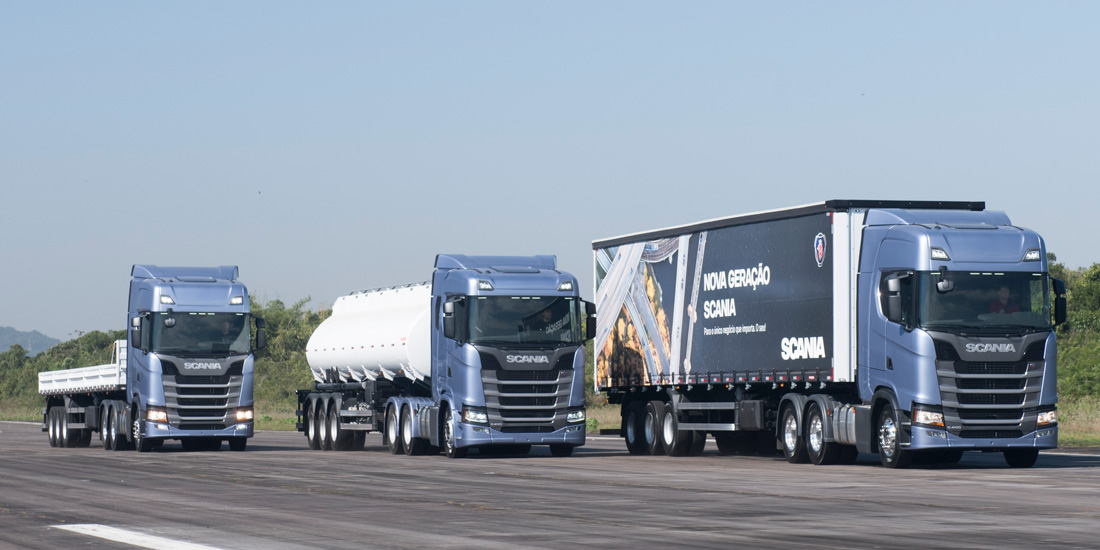 Scania facilita compra de caminhões rodoviários