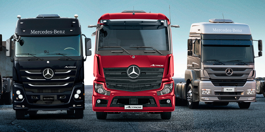 Pesquisa revela que Mercedes-Benz é a marca de caminhão mais querida do Brasil