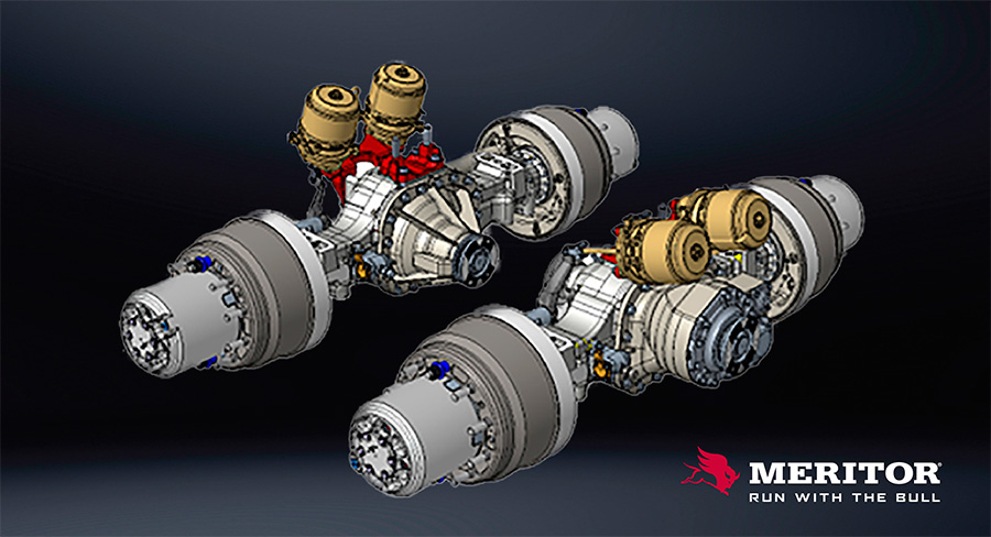 Novo eixo Meritor estreia no VW Constellation extrapesado 33.460
