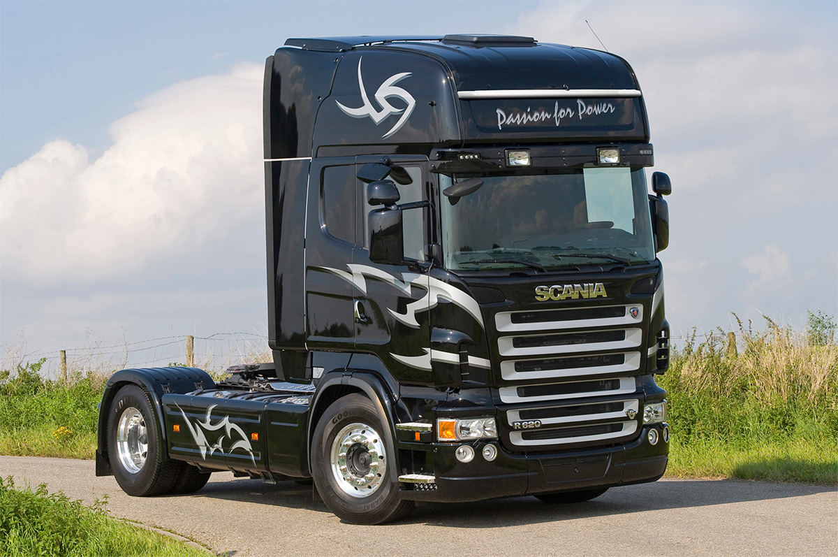 Scania virou o jogo em 2004 com seu V8 de 620 cavalos