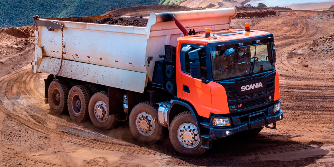 Scania apresenta monstro fora de estrada com tração 10x4