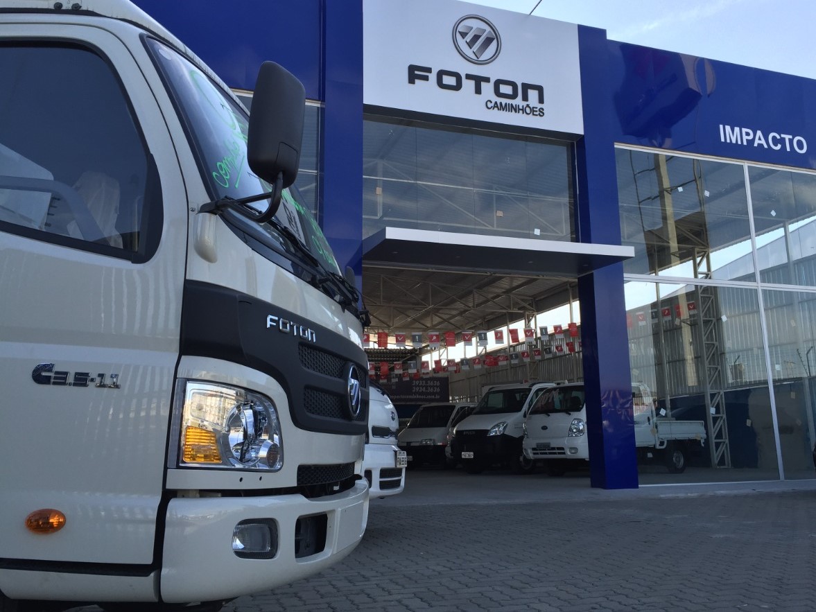 Foton lança nova geração de caminhões urbanos
