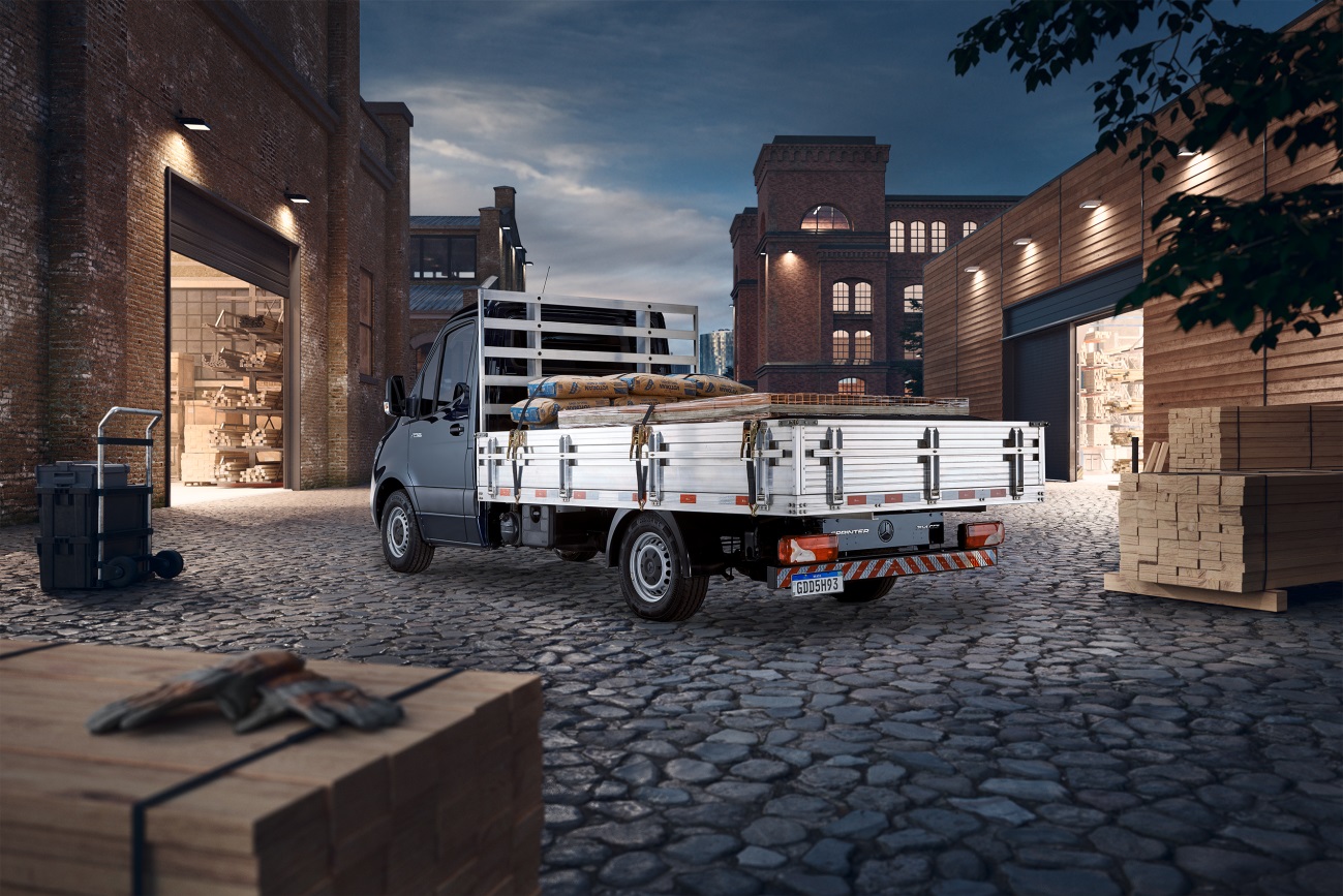 Sprinter Truck é a nova aposta da Mercedes-Benz para consolidar a linha como caminhão leve