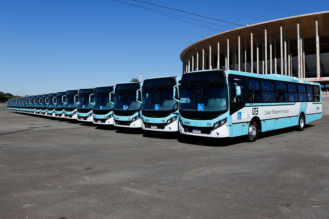 União Transporte Brasília adquire 26 ônibus Mercedes-Benz para renovação de frota