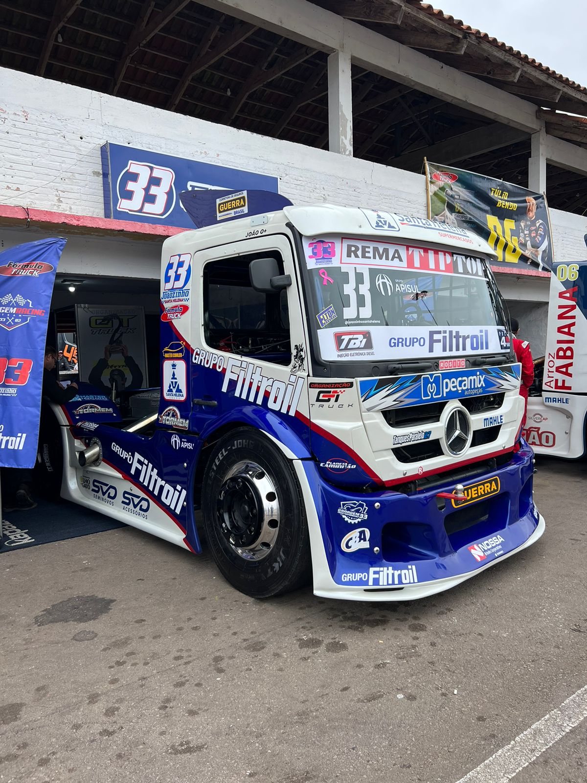 Com pneus reutilizados, Taio Agostini e Rafael Fleck fizeram a pole na  Fórmula Truck - Planeta Caminhão - Para Quem Gosta