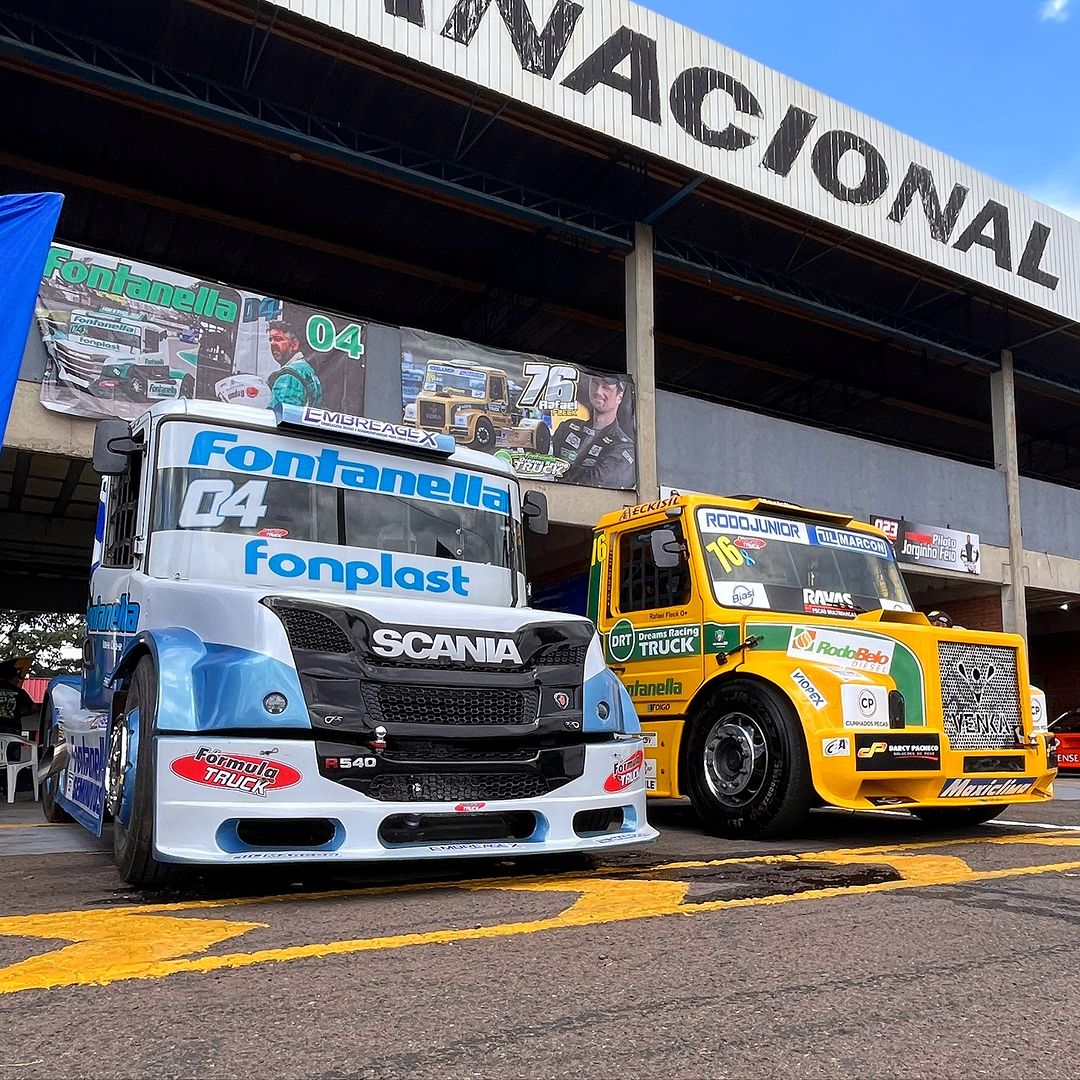 Com pneus reutilizados, Taio Agostini e Rafael Fleck fizeram a pole na  Fórmula Truck - Planeta Caminhão - Para Quem Gosta