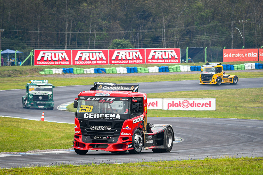 Diego Collet vence em Santa Cruz do Sul e amplia vantagem na liderança da F-Truck na reta final