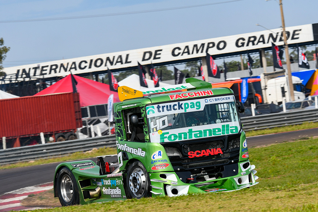 Everton Fontanella e Duda Conci são pole position na etapa de Campo Grande da Fórmula Truck