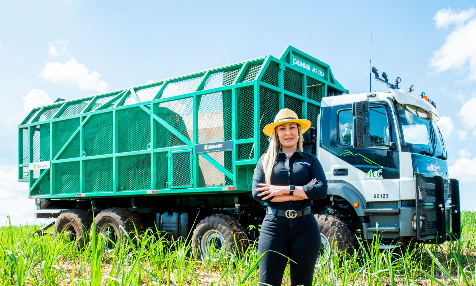 Aumenta a participação de mulheres na operação de caminhões para setor agrícola