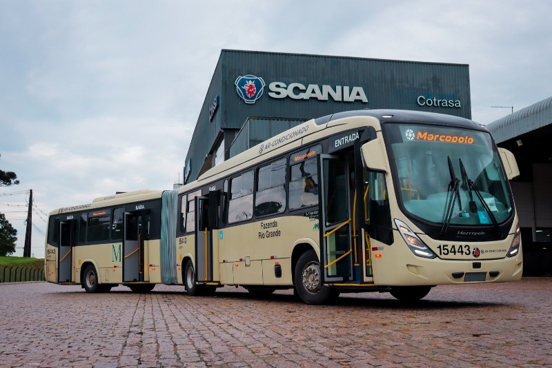 LEBLON TRANSPORTE INICIA MAIOR RENOVAÇÃO DE FROTA DE SUA HISTÓRIA COM 37 ÔNIBUS ARTICULADOS SCANIA