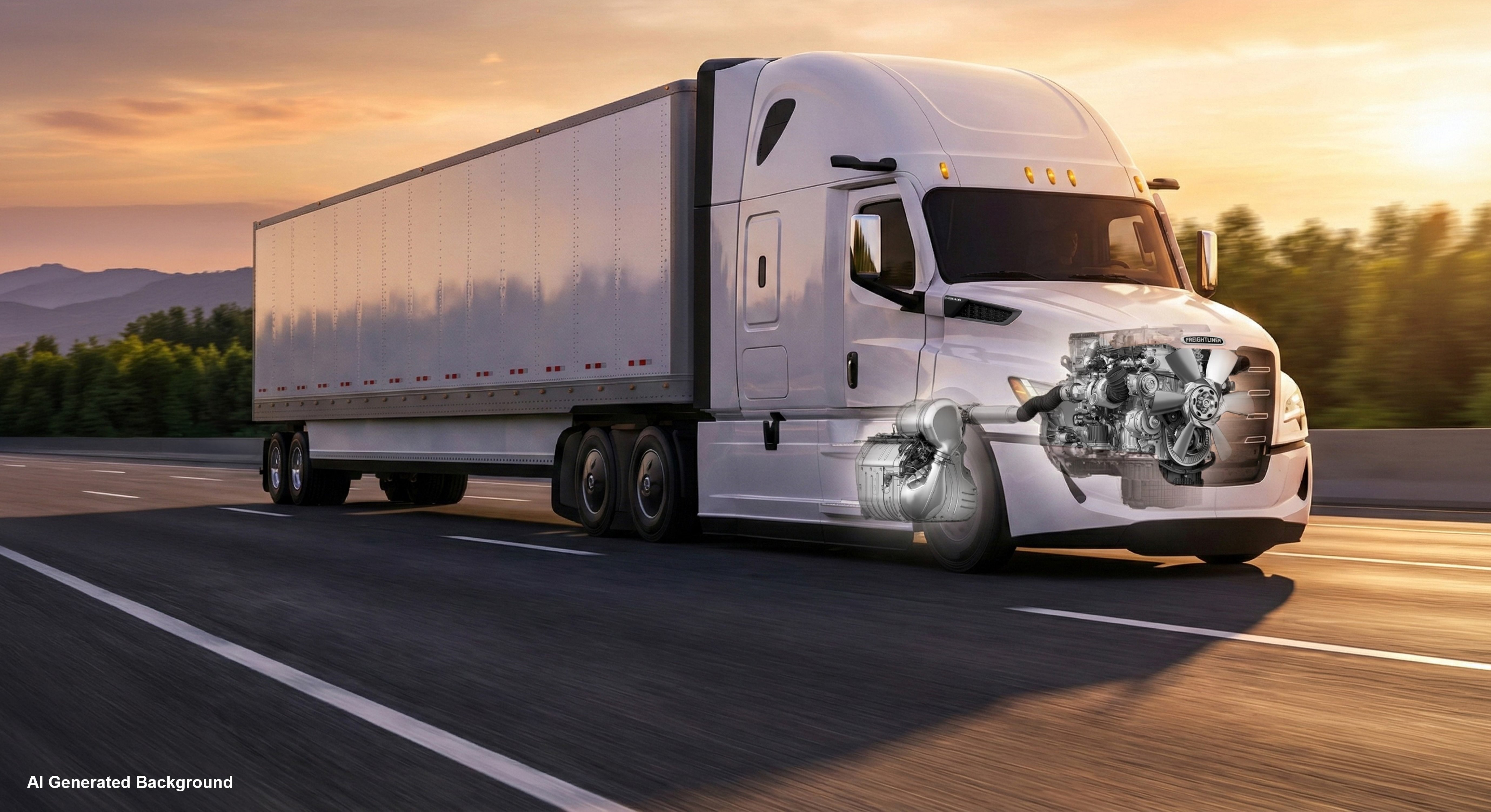 Grupo Daimler apresenta 6ª geração de motores Detroit a diesel para pesados na América do Norte