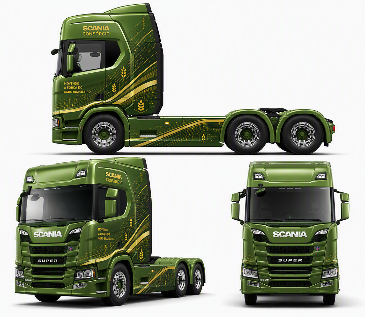 Scania lança promoção com caminhão de 560 cv voltado ao agronegócio