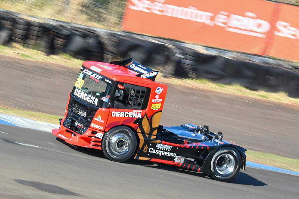 Diego Collet confirma boa fase e faz a pole position da categoria F-Truck em Londrina