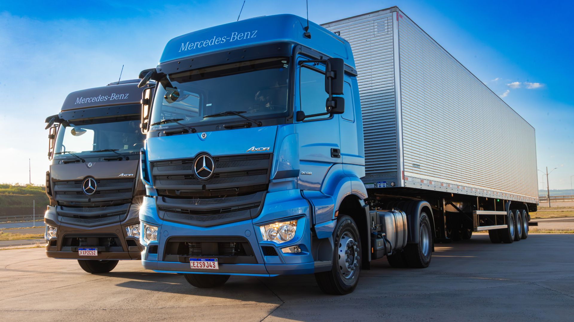 Axor além da estrada: Mercedes apresenta serviços e suporte junto com a nova linha