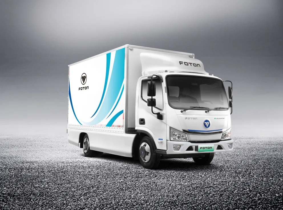 FOTON IBLUE CONQUISTA SELO DE MAIOR VALOR DE REVENDA ENTRE CAMINHÕES ELÉTRICOS