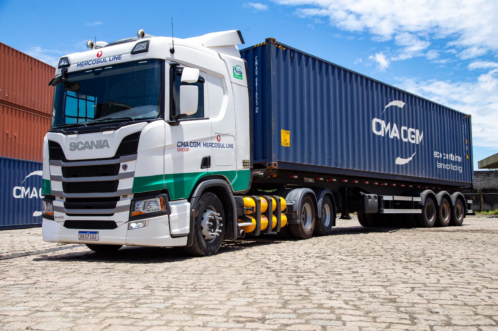 Transportadora brasileira no Mercosul vai investir em caminhões movidos a GNV