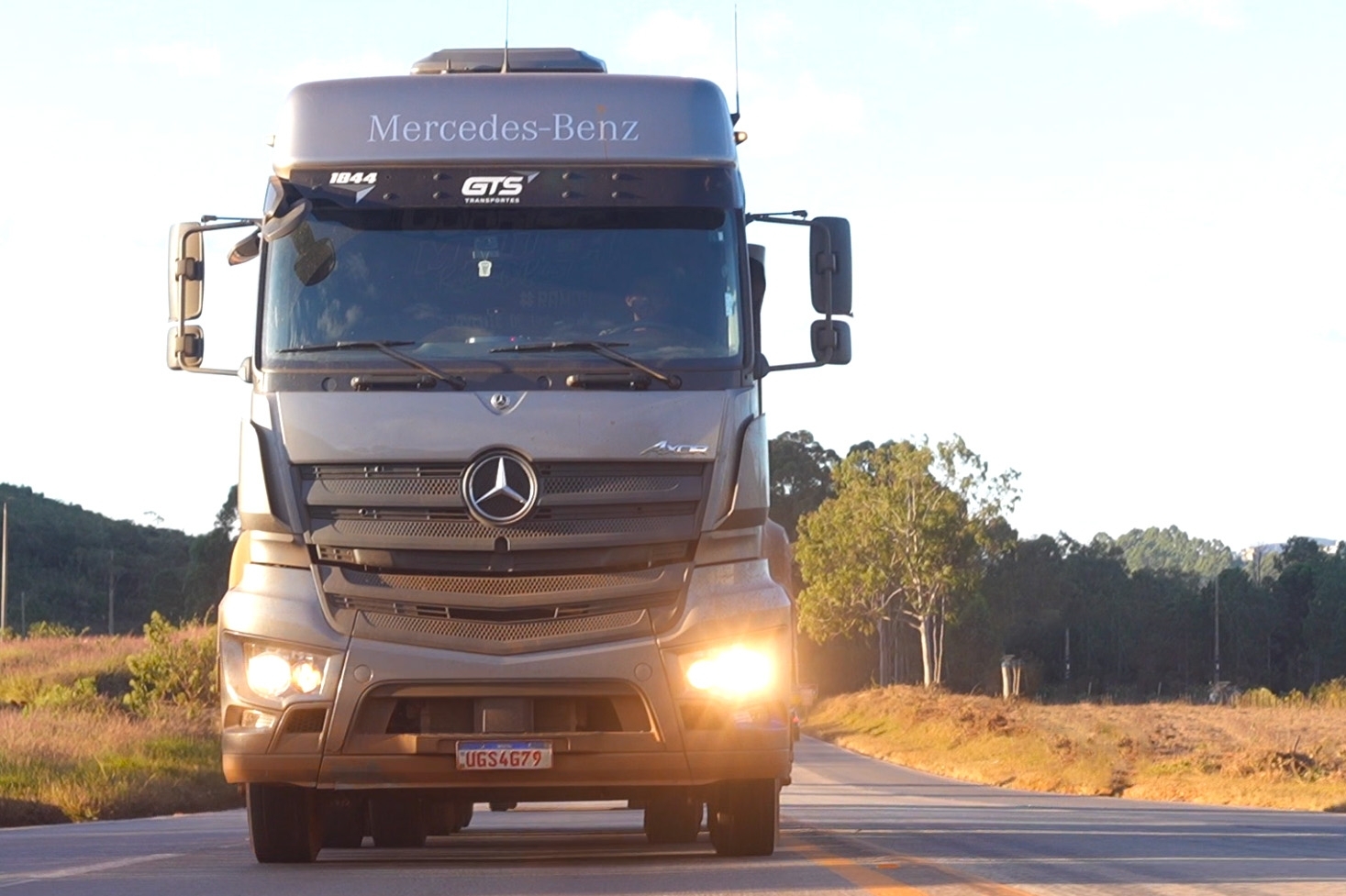 GTS aposta no Mercedes-Benz Axor para entrar no transporte de minério