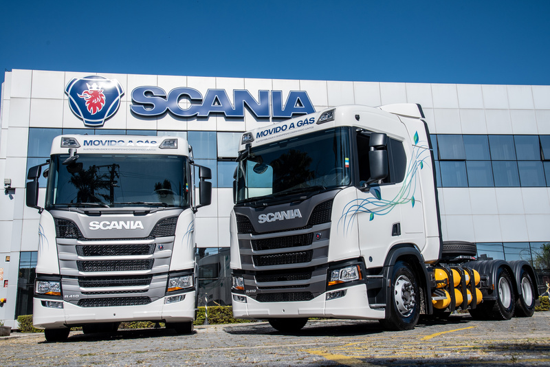 Scania e Compagas anunciam parceria para expandir GNV e Biometano em caminhões e ônibus