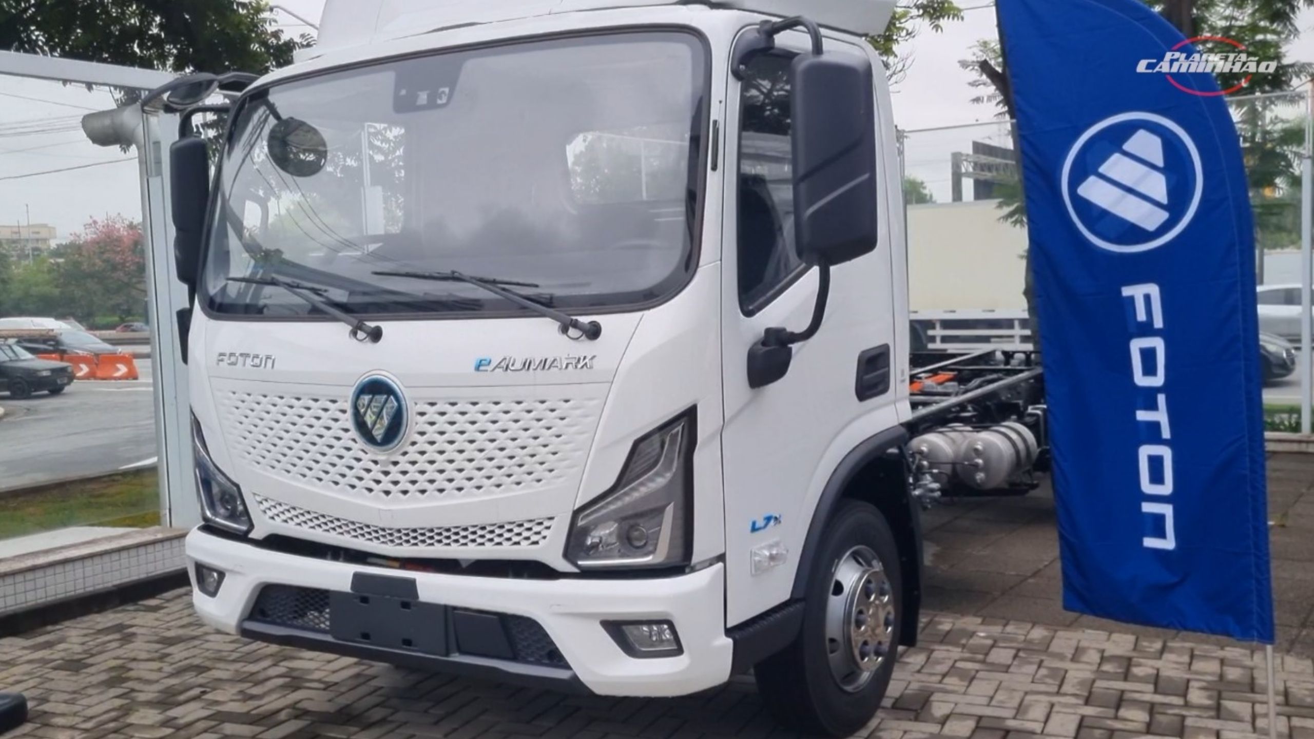 Foton eAumark reforça linha elétrica no Brasil com versões de 6, 9 e 12 toneladas