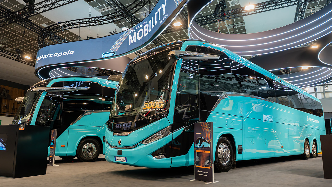 Geração 8 da Marcopolo ultrapassa a marca de 5 mil ônibus produzidos e consolida modelo no mercado global