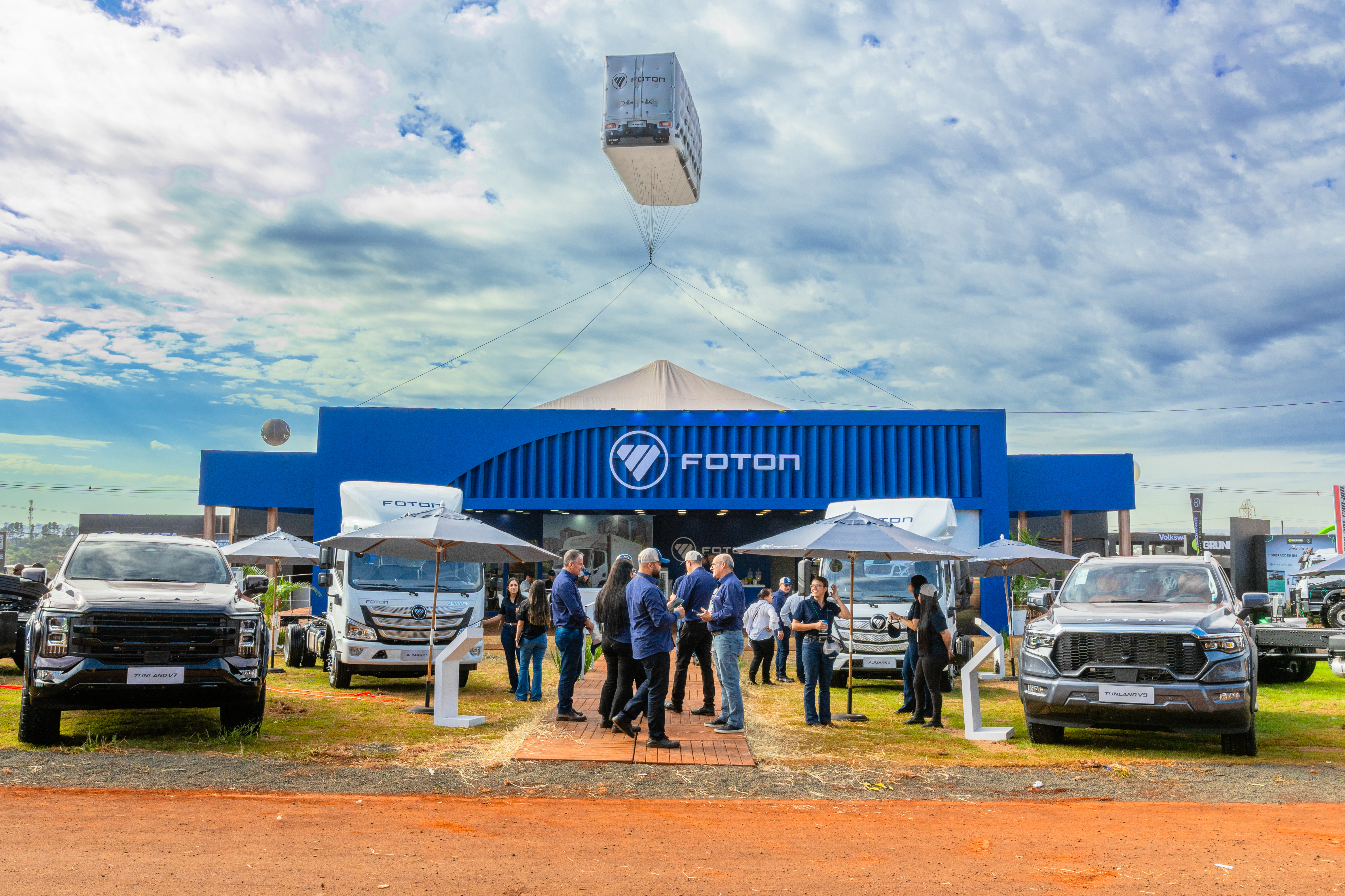 Foton amplia portfólio com foco no agro e exibe caminhão elétrico inédito na Agrishow 2026
