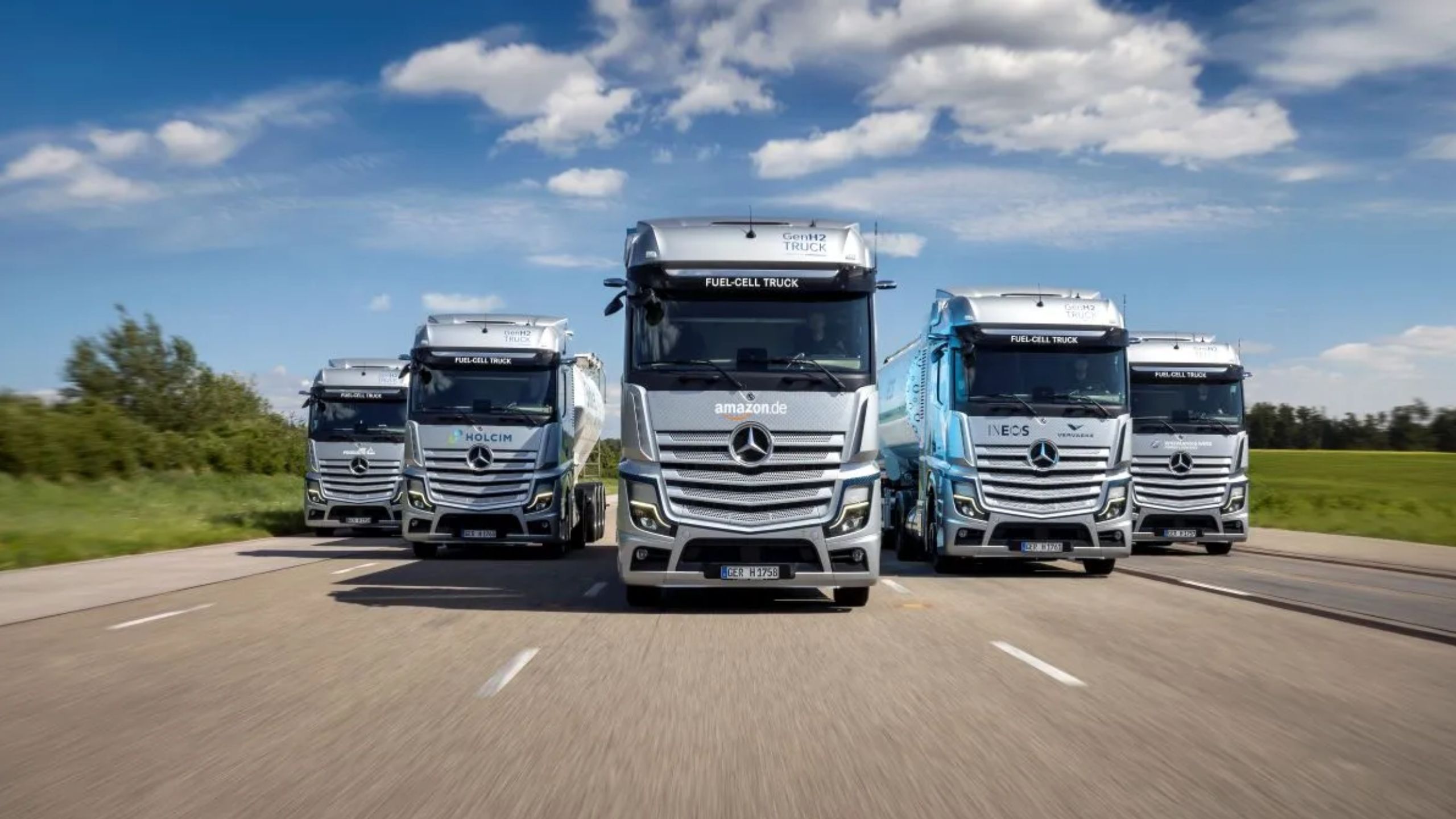 Caminhões a hidrogênio da Daimler igualam desempenho dos a diesel, mas custos ainda é obstáculo