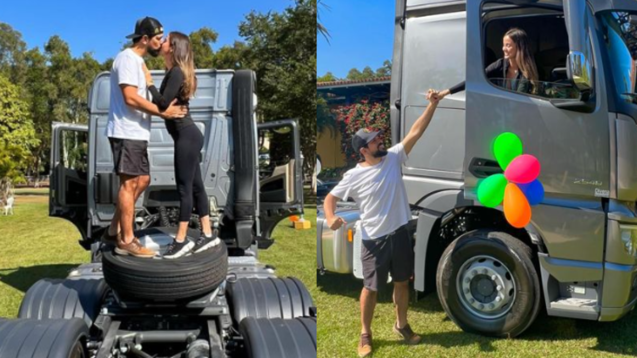 Cantor Sorocaba ganha caminhão Mercedes e realiza sonho de ter motorhome