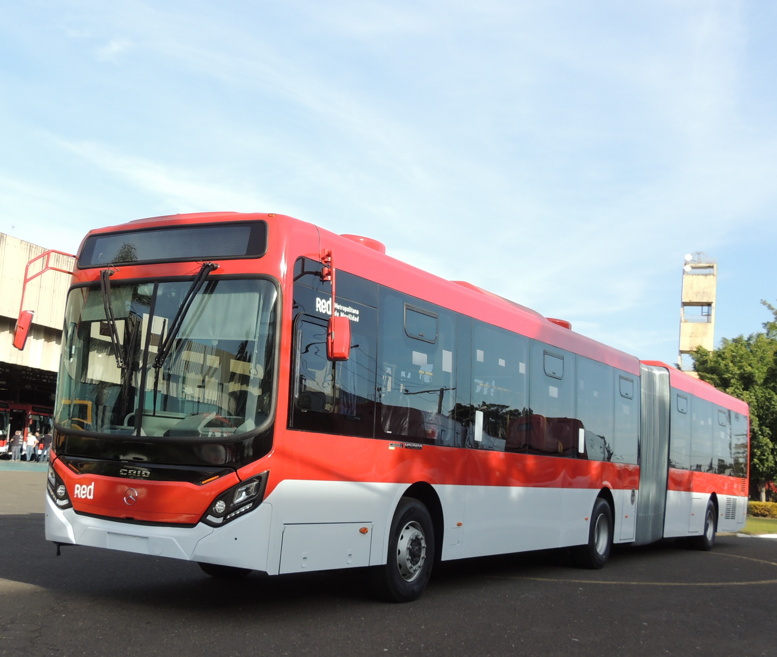 Mercedes-Benz do Brasil exporta 82 ônibus para Santiago, no Chile