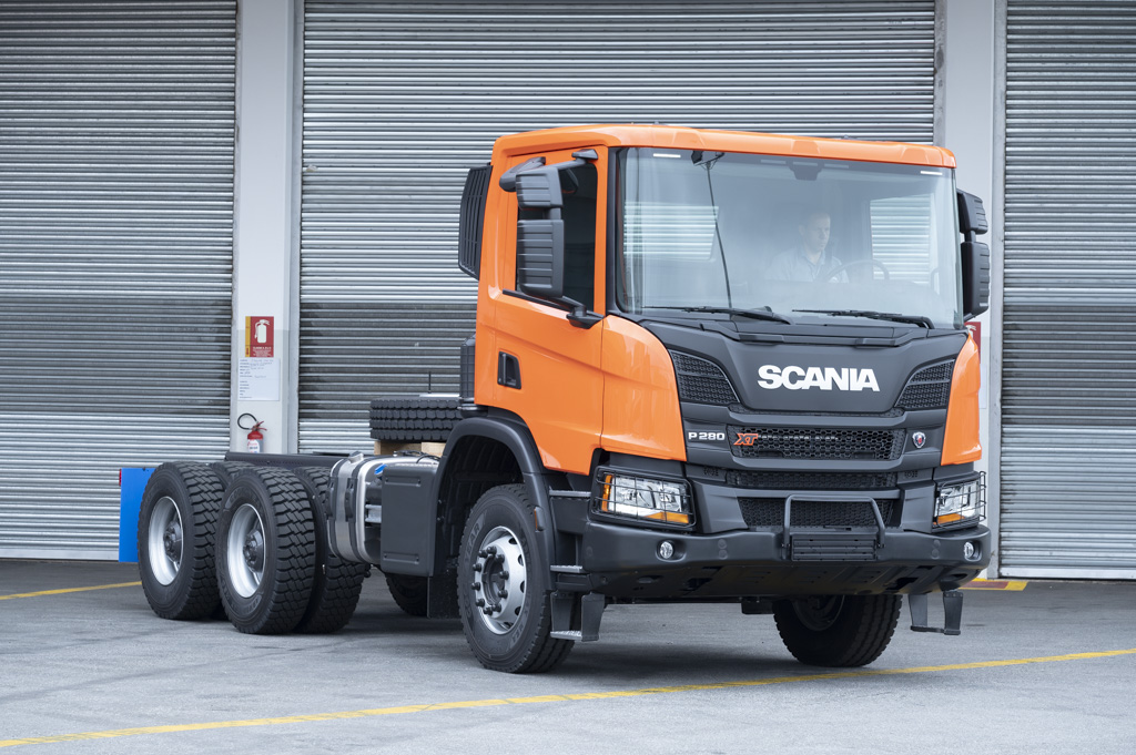 Leve mas nem tanto: P 280 XT Light Construction é o off-road mais leve da Scania