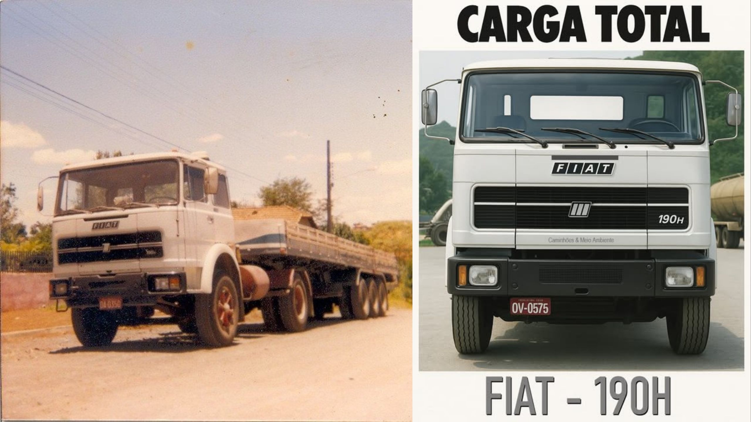 Fiat Iveco 190H: o caminhão que marcou de vez o fim da era FNM e Fiat Diesel no Brasil